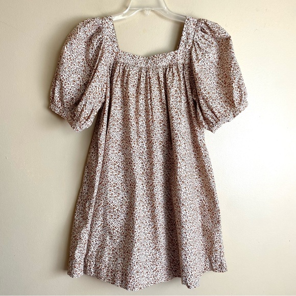 DÔEN Meadow Dress in Sienna Champignon Floral - Picture 7 of 15
